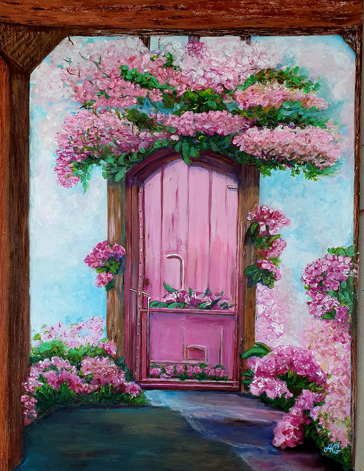 Entrance to the world of fantasy.
