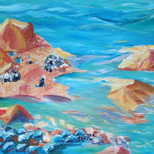 Sea stories on the ocean shore.